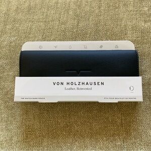 Von Holzhausen The Watch Band Pouch | NWT